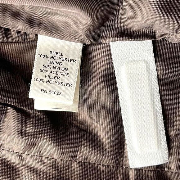 Banana Republic Full Zip Puffer Vest Jacket Womens‎ Medium M Plaid - Picture 9 of 12